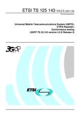 Die Norm ETSI TS 125143-V4.2.0 30.9.2001 Ansicht