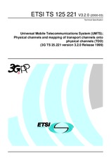 Die Norm ETSI TS 125221-V3.2.0 31.3.2000 Ansicht