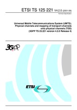 Die Norm ETSI TS 125221-V4.2.0 30.9.2001 Ansicht