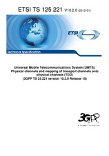 Die Norm ETSI TS 125221-V10.2.0 17.1.2012 Ansicht