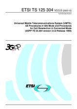 Die Norm ETSI TS 125304-V3.5.0 31.12.2000 Ansicht