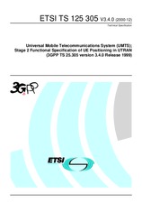 Die Norm ETSI TS 125305-V3.4.0 31.12.2000 Ansicht