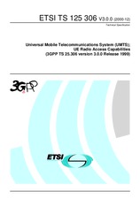 Die Norm ETSI TS 125306-V3.0.0 31.12.2000 Ansicht