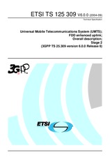 Die Norm ETSI TS 125309-V6.0.0 30.9.2004 Ansicht