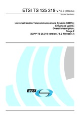 Die Norm ETSI TS 125319-V7.5.0 10.4.2008 Ansicht