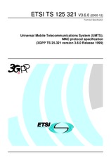 Die Norm ETSI TS 125321-V3.6.0 31.12.2000 Ansicht