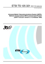 Die Norm ETSI TS 125321-V3.11.0 31.3.2002 Ansicht