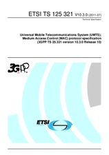 Die Norm ETSI TS 125321-V10.3.0 11.7.2011 Ansicht