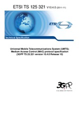 Die Norm ETSI TS 125321-V10.4.0 4.11.2011 Ansicht