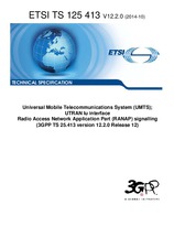 Die Norm ETSI TS 125413-V12.2.0 16.10.2014 Ansicht