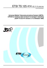 Die Norm ETSI TS 125414-V3.11.0 30.6.2002 Ansicht