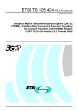 Die Norm ETSI TS 125424-V3.4.0 30.9.2000 Ansicht
