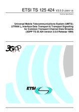 Die Norm ETSI TS 125424-V3.5.0 31.12.2000 Ansicht