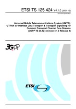Die Norm ETSI TS 125424-V4.1.0 31.12.2001 Ansicht