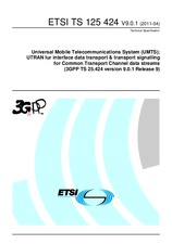 Die Norm ETSI TS 125424-V9.0.1 14.4.2011 Ansicht