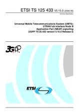 Die Norm ETSI TS 125433-V5.15.0 30.6.2006 Ansicht