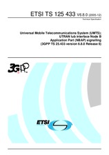 Die Norm ETSI TS 125433-V6.8.0 31.12.2005 Ansicht