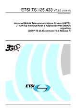 Die Norm ETSI TS 125433-V7.9.0 28.7.2008 Ansicht