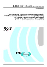Die Norm ETSI TS 125434-V3.5.0 31.3.2001 Ansicht
