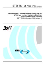 Die Norm ETSI TS 125453-V7.3.0 30.6.2006 Ansicht