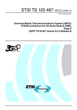Die Norm ETSI TS 125467-V8.3.0 8.10.2009 Ansicht