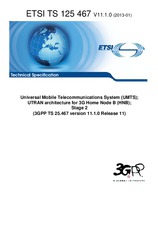Die Norm ETSI TS 125467-V11.1.0 16.1.2013 Ansicht