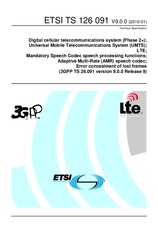 Die Norm ETSI TS 126091-V9.0.0 14.1.2010 Ansicht