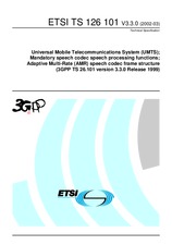 Die Norm ETSI TS 126101-V3.3.0 31.3.2002 Ansicht