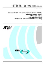 Die Norm ETSI TS 126102-V3.3.0 31.3.2001 Ansicht