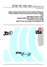 Die Norm ETSI TS 126102-V10.0.0 19.4.2011 Ansicht