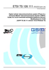 Die Norm ETSI TS 126111-V10.0.0 19.4.2011 Ansicht