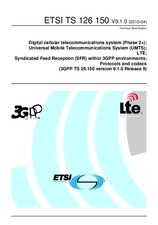 Die Norm ETSI TS 126150-V9.1.0 14.4.2010 Ansicht