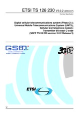 UNGÜLTIG ETSI TS 126230-V5.0.1 3.3.2003 Ansicht