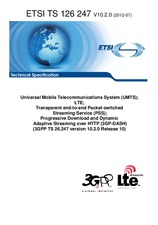 Die Norm ETSI TS 126247-V10.2.0 10.7.2012 Ansicht