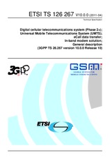 Die Norm ETSI TS 126267-V10.0.0 19.4.2011 Ansicht