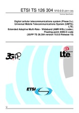 Die Norm ETSI TS 126304-V10.0.0 20.4.2011 Ansicht
