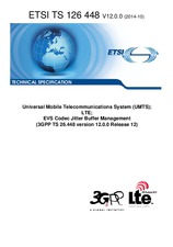 Die Norm ETSI TS 126448-V12.0.0 2.10.2014 Ansicht