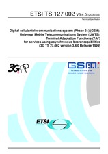 Die Norm ETSI TS 127002-V3.4.0 22.6.2000 Ansicht