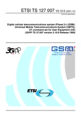 Die Norm ETSI TS 127007-V3.10.0 31.12.2001 Ansicht