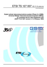 Die Norm ETSI TS 127007-V3.11.0 31.3.2002 Ansicht