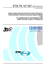 Die Norm ETSI TS 127007-V5.7.0 9.4.2010 Ansicht