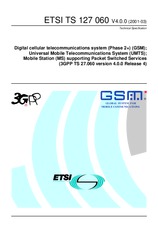 Die Norm ETSI TS 127060-V4.0.0 31.3.2001 Ansicht