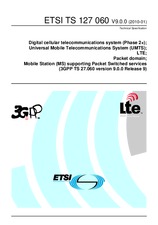 Die Norm ETSI TS 127060-V9.0.0 21.1.2010 Ansicht