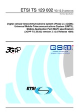 Die Norm ETSI TS 129002-V3.12.0 31.3.2002 Ansicht