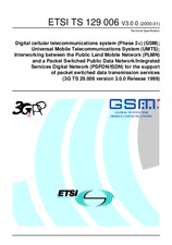 Die Norm ETSI TS 129006-V3.0.0 28.1.2000 Ansicht