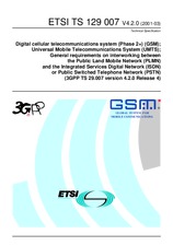 Die Norm ETSI TS 129007-V4.2.0 31.3.2001 Ansicht