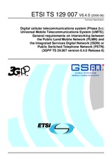 Die Norm ETSI TS 129007-V6.4.0 30.6.2006 Ansicht