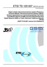 Die Norm ETSI TS 129007-V9.0.0 9.2.2010 Ansicht