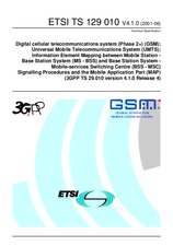 Die Norm ETSI TS 129010-V4.1.0 14.8.2001 Ansicht