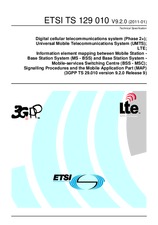 Die Norm ETSI TS 129010-V9.2.0 11.1.2011 Ansicht